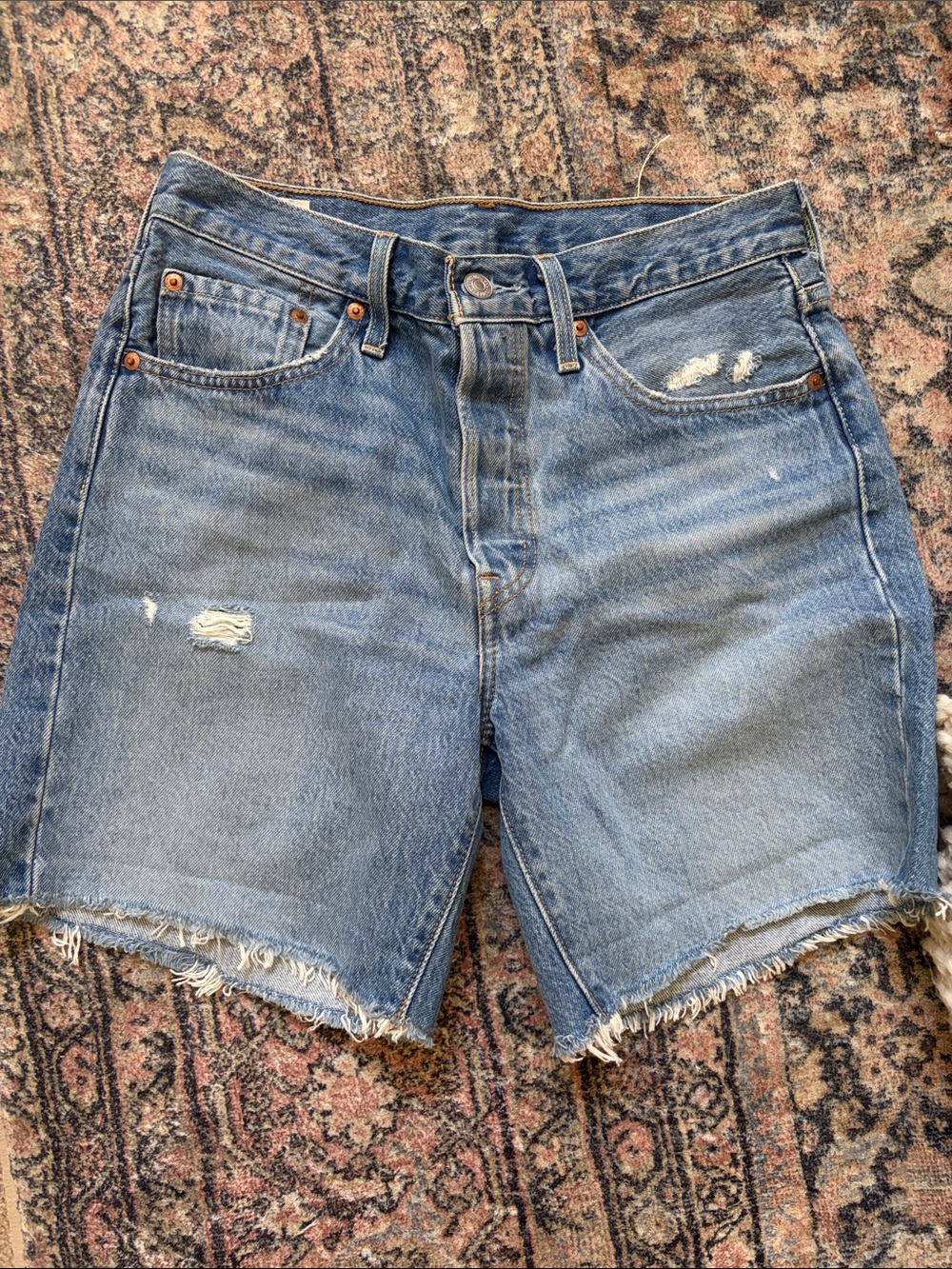 Levi’s high waisted shorts